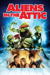 Poster to the movie "Aliens in the Attic" #92758