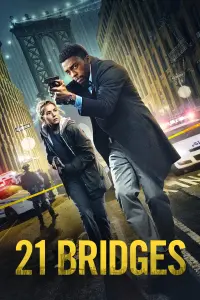 Poster to the movie "21 Bridges" #264891