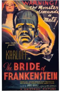 Poster to the movie "The Bride of Frankenstein" #416788