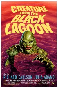 Poster to the movie "Creature from the Black Lagoon" #114597