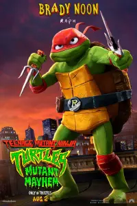 Poster to the movie "Teenage Mutant Ninja Turtles: Mutant Mayhem" #5272