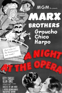 Poster to the movie "A Night at the Opera" #214927