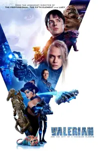 Poster to the movie "Valerian and the City of a Thousand Planets" #39793