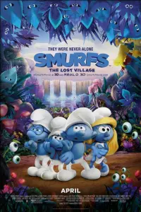 Poster to the movie "Smurfs: The Lost Village" #34622