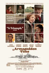 Poster to the movie "Armageddon Time" #346519