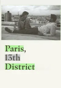 Poster to the movie "Paris, 13th District" #340806