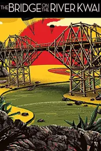 Poster to the movie "The Bridge on the River Kwai" #185459