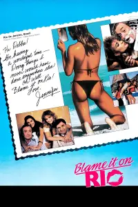 Poster to the movie "Blame It on Rio" #101396