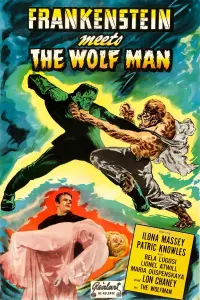 Poster to the movie "Frankenstein Meets the Wolf Man" #392328