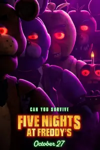 Poster to the movie "Five Nights at Freddy