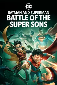 Poster to the movie "Batman and Superman: Battle of the Super Sons" #68928