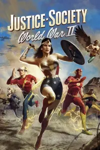 Poster to the movie "Justice Society: World War II" #139814