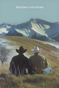 Poster to the movie "Brokeback Mountain" #691096