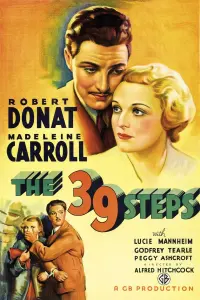 Poster to the movie "The 39 Steps" #221686