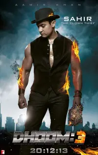 Poster to the movie "Dhoom 3" #154051