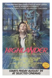 Poster to the movie "Highlander" #503940