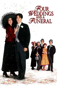 Poster to the movie "Four Weddings and a Funeral" #101648