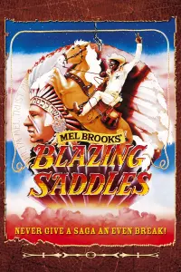 Poster to the movie "Blazing Saddles" #81105