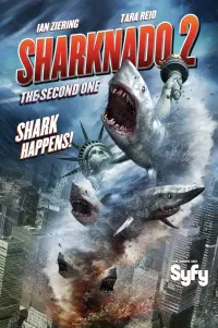 Poster to the movie "Sharknado 2: The Second One" #600351