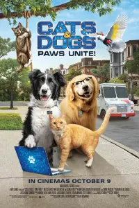 Poster to the movie "Cats & Dogs 3: Paws Unite" #89043