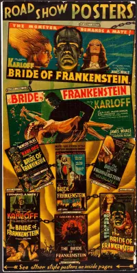 Poster to the movie "The Bride of Frankenstein" #114115