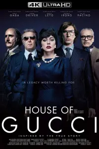 Poster to the movie "House of Gucci" #274788