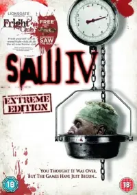 Poster to the movie "Saw IV" #38192