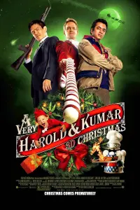 Poster to the movie "A Very Harold & Kumar Christmas" #309059