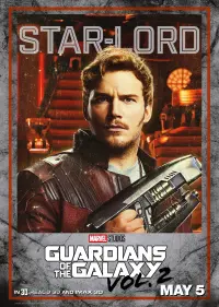 Poster to the movie "Guardians of the Galaxy Vol. 2" #204677