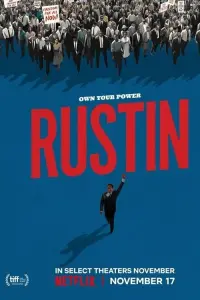 Poster to the movie "Rustin" #60713