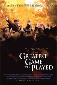 Poster to the movie "The Greatest Game Ever Played" #131097