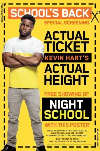 Poster to the movie "Night School" #104125