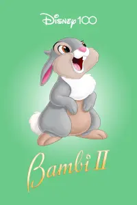 Poster to the movie "Bambi II" #481222