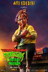 Poster to the movie "Teenage Mutant Ninja Turtles: Mutant Mayhem" #5247