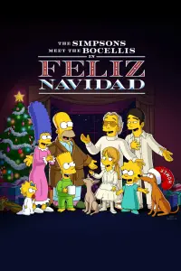 Poster to the movie "The Simpsons Meet the Bocellis in Feliz Navidad" #82493