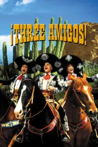 Poster to the movie "¡Three Amigos!" #290371