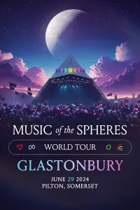 Poster to the movie "Coldplay: Live at Glastonbury 2024" #614018