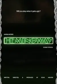 Poster to the movie "Hemingway" #456410