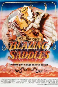 Poster to the movie "Blazing Saddles" #81113