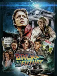 Poster to the movie "Back to the Future" #314220