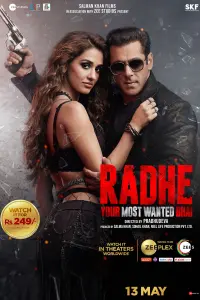 Poster to the movie "Radhe" #460688