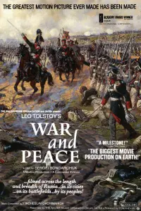 Poster to the movie "War and Peace" #513571