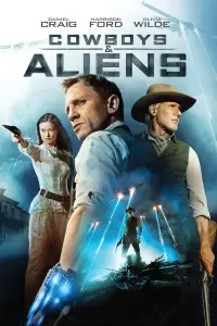 Poster to the movie "Cowboys & Aliens" #68548