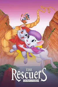 Poster to the movie "The Rescuers Down Under" #274477