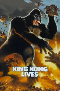 Poster to the movie "King Kong Lives" #133782