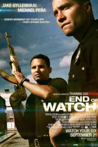 Poster to the movie "End of Watch" #137624