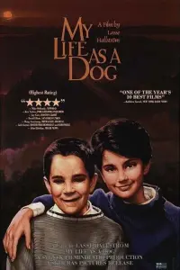 Poster to the movie "My Life as a Dog" #157018