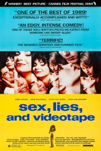 Poster to the movie "sex, lies, and videotape" #250702