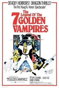 Poster to the movie "The Legend of the 7 Golden Vampires" #408223