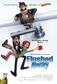 Poster to the movie "Flushed Away" #63131